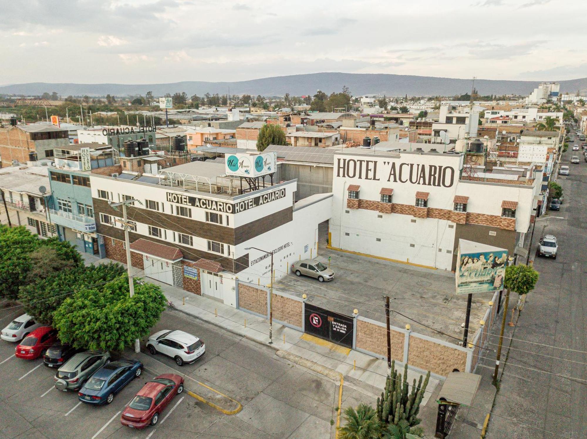 Hotel Acuario En Ocotlan Bagian luar foto