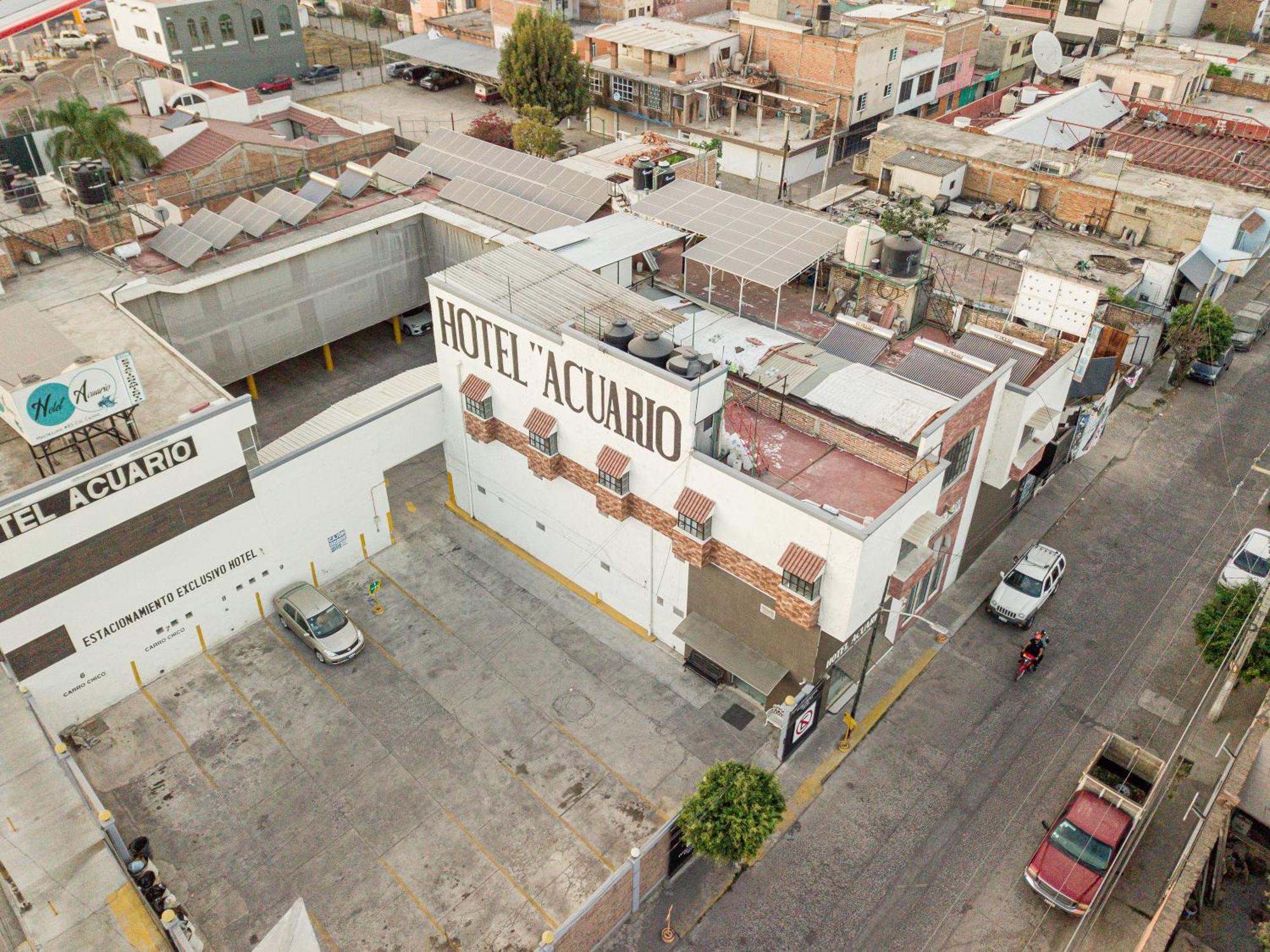 Hotel Acuario En Ocotlan Bagian luar foto